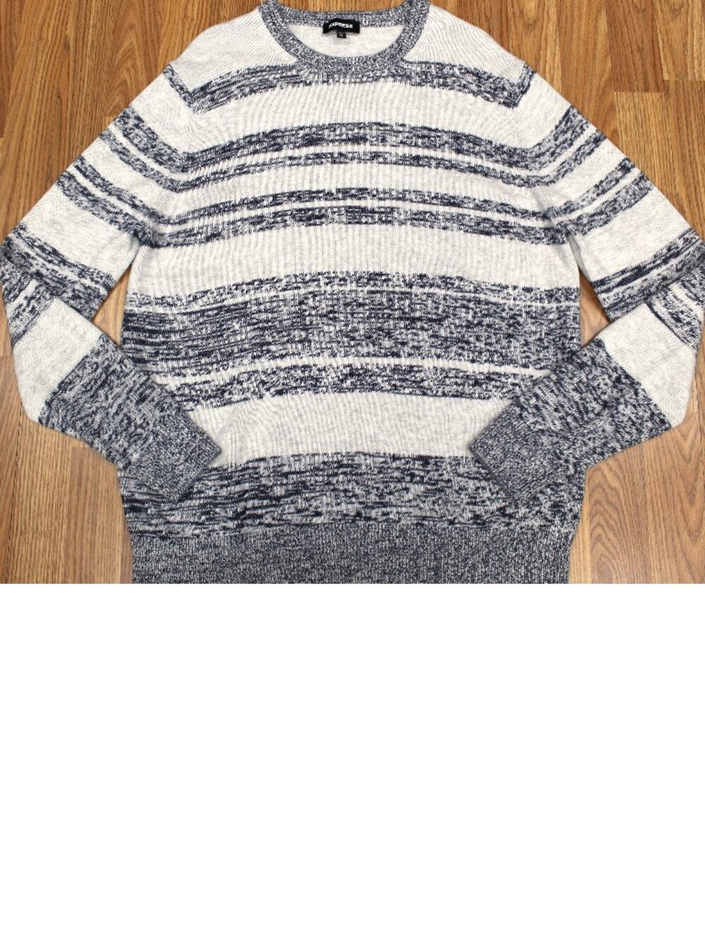 EXPRESS CREWNECK SWEATER COTTON/WOOL/NYLON KNIT Sz X-LARGE, XL